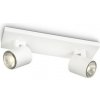 bodové svietidlo Philips Massive Runner 53092/31/12 GU10 2x35W - biela