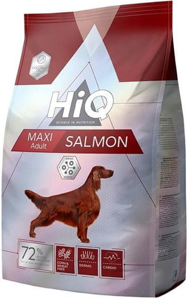 HiQ Dog Dry Adult Maxi Salmon 2,8 kg