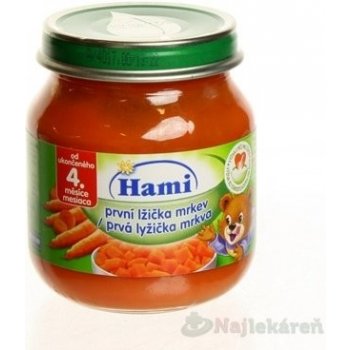 Hami prvá lyžička mrkva 125 g