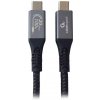 Gembird CCBP-USB3-CMCM100-1.5M USB Typ C/Typ C, 100W, 1,5m, černý