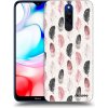 Picasee silikónový čierny obal pre Xiaomi Redmi 8 - Pírka 2