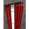 Radiátory - MC Montana | kúpelňové | DEKORATÍVNY RADIÁTOR ZRKADLO | farba - Červený lesk, veľkosť - 1400/600 mm