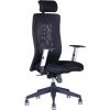 OFFICE PRO Ergonomická kancelárska stolička CALYPSO GRAND s opierkou hlavy P1, čierna