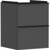 Skrinka pod umývadlo bez umývadla Hansgrohe Xelu Q 48x62,5x47,5 cm šedá matná 54020670