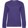 B&C | QUEEN Crew Neck, Dámska mikina, fialová radiant, XS