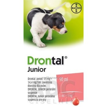 Drontal Junior suspenzia 50 ml