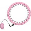 Merco Hula Hoop Massage gymnastická obruč ružová