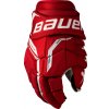 Hokejové rukavice Bauer Supreme FUSE Red Intermediate