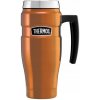 Thermos Style termohrnek s madlem 470 ml měděný Oranžová