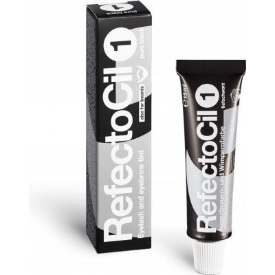 Refectocil 1 Pure Black henna na obočie a riasy 15 ml