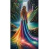 Diamantový obraz Šaty z dúhy