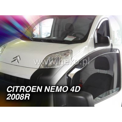 Deflektory CITROEN Nemo / Fiat Fiorino Qubo / Peugeot Bipper 2008