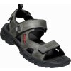 Keen Targhee III Open Toe Sandal Pánske sivé/čierne 8UK