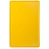 Hendi Doska na krájanie HACCP GN 1/1 - 530 x 325 mm - žltá | Hendi 826058