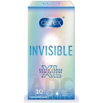 Durex Invisible XL 10 ks