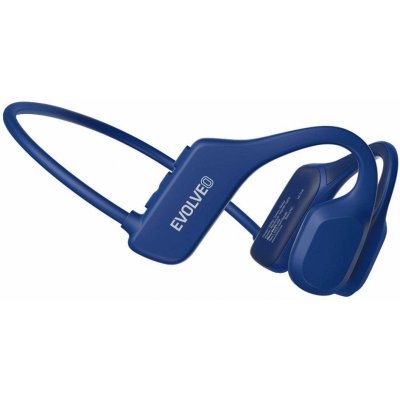 Bezdrôtové slúchadlá EVOLVEO BoneSwim Lite MP3 8GB modré (BSL-MP3-8GB-BL)