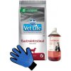 FARMINA Vet Life Dog Gastrointestinal 12kg & LAB V Lososový olej pre psov a mačky 1000ml + Rukavica na česanie srsti psov a mačiek ZADARMO!