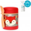 SKIPHOP SKIP HOP Zoo Termoska na jedlo s lyžičko/vidličkou Líška 325 ml, 3+ + AQUAINT 500 ml