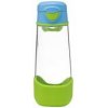 b.box Fľaša Sport na pitie 600 ml - modrá/zelená