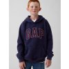 GAP Detská mikina s logom VintageSoft Tmavomodrá XL
