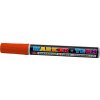 Značkovač v ceruzke, 10 ml, oranžová, široký hrot