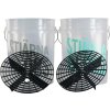 Set 2 detailingových vedier Stjärnagloss Twin Bucket Kit with dirt guards