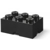 LEGO Storage LEGO úložný box 6 Barva: Černá (6 Knobs)