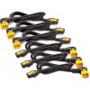 Power Cord Kit (6 pack), Locking, C13 TO C14 (90 Degree), 0.