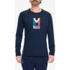 Mikina bez kapucne Millet Trilogy Wool TS LS - saphir