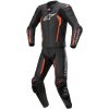 Dvoudílná kombinéza MISSILE V2, TECH-AIR kompatibilní, ALPINESTARS (černá/červená fluo, vel. 50)
