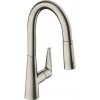 Hansgrohe Talis M51 Umývadlová batéria so sprchou, 2-polohová, nerezová oceľ 73850800