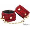 Kožená pouta na ruce Red Rosy