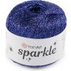 Pletacia priadza Sparkle s lurexom 25 g modrá kobaltová 1ks