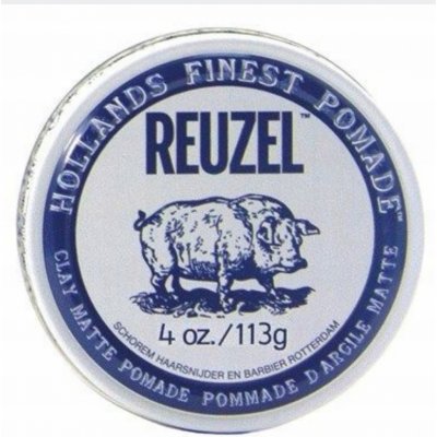 Reuzel Clay Matte Pomade 113 g (pomáda na vlasy Made in USA)