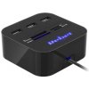 HUB USB Rebel 1x SD 1x M2 1x microSD 1x MS PRO Duo + 3x USB-A 2.0 (KOM1020)