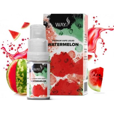 WAY to Vape Watermelon 10ml Síla nikotinu: 12mg