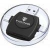 Čítačka pamäťových kariet VIKING V4 USB 3.0 4V1 Čierna