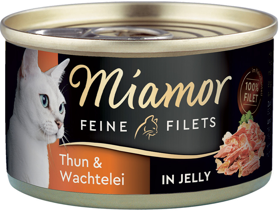 Miamor Cat Filet tuňák prepeličie vajcia 100 g