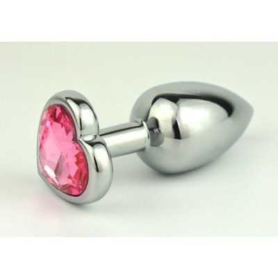 Lovetoy Crystal Anal Plug with Heart S