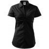 MALFINI Dámska košeľa s krátkym rukávom Chic - Čierna | M