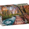Puzzle Lesný potok v Plitviciach, Chorvátsko