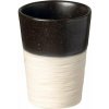 Costa Nova Hrnek bez ucha Notos 120 ml, pískový / černý, 6 ks (221130210)