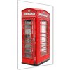 Vertikálny foto obraz akrylový Telefónna búdka 50x100 cm