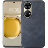 Gumený kryt COWHIDE na Huawei P50 - Modrá