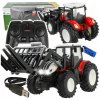 Poľnohospodársky traktor na diaľkové ovládanie s pohyblivou vidlicou a osvetlením Stator Z1013