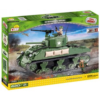 Cobi 2464 Small Army II WW M4A1 Sherman, 480 ks