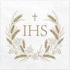 Servítky IHS zlaté