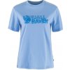 Dámske tričko Fjällräven Lush Logo T-shirt W Veľkosť: M / Farba: modrá