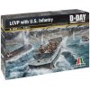 ITALERI Model Kit loď 6524 - LCVP with US INFANTRY (1:35)