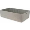 Compactor úložný box Oxford 36 × 56 × 16,5 cm, polyester, sivo-béžový